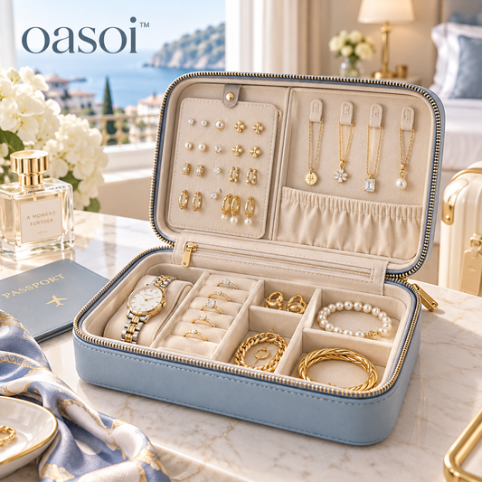 oasoi™ Keepsake Travel Jewelry Case — main product image