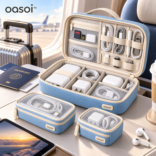 oasoi™ TechVoyage Modular Electronics Organizer Set — main product image
