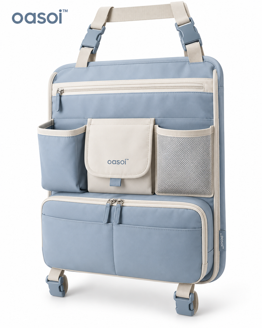 oasoi™ SeatNest Multi-Pocket Car Seat Back Organizer — main product image
